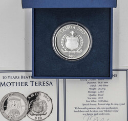 Samoa 2013, 10 Dollar - Silver coin, 999 silver, diameter: approx. 38 ...