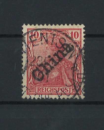 German Colonies – China 1900. Michel No. 10, cancelled. Expertized ...