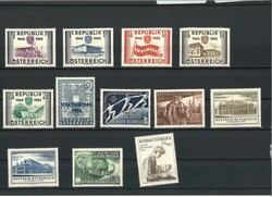 Österreich Jahrgang 1955, postfrisch, komplett  Automatically ...