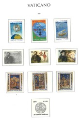 Vatikan, postfrische Sammlung von 2001-2004, wenig Lücken. ...