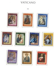 Vatikan, postfrische Sammlung von 2001-2004, wenig Lücken. ...
