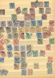 Dänemark, Dublettenalbum, meist gestempelt.  Automatically generated ...