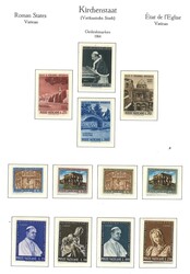 Vatikan, KABE Vordruckalbum, postfrisch Sammlung 1964-2000, komplett, ...