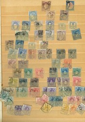 Spanien, Dublettenalbum gestempelt, dabei auch viele Altwerte  ...