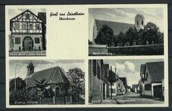 Postkarte Gruß aus Leiselheim, Rheinhessen, gelaufenAutomatically ...