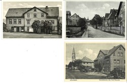 3 Postkarten Ulrichstein, verschiedene Ansichten, ...