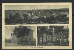 Postkarte Gruß aus Rosenberg, gelaufenAutomatically generated ...