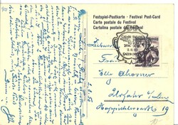 Postkarte Festspiel Postkarte Salzburg 1950, gelaufenAutomatically ...