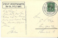 Postkarte Marburg, gelaufenAutomatically generated translation ...