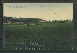 Postkarte Gruß aus Hassloch, Pf., Rennbahn, gelaufenAutomatically ...