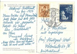 Österreich Christkindl Stempel 1954.Automatically generated ...