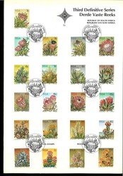 1 Album voll mit FDCs aus Südafrika, insgesamt ca. 60 Stück. Hoher ...