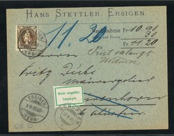 Schweiz 1905 MiNr. 68D auf Brief.Automatically generated translation ...
