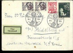 Österreich Christkindl Post 1945 "über Christkind"Automatically ...