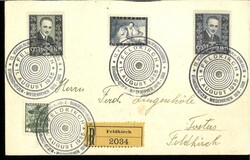 Österreich Sonderbeleg Bundesschiessen 1935 per Einschreiben ...
