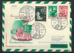 Österreich 1953 Christkindl Sonderbeleg. Gelaufen mit Sonderstempel ...