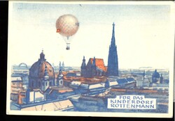 Ballonpostflug 1955 Österreich "Für das Kinderdorf Rottenmann" ...
