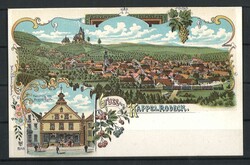 Deutsche Reichspost Postkarte "Gruss aus Kappelrodeck" ungebraucht ...