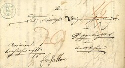 Vorphila Brief mit grün-blauem Stempel  Automatically generated ...