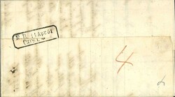 Vorphilabiref mit blauem Stempel  Automatically generated translation ...