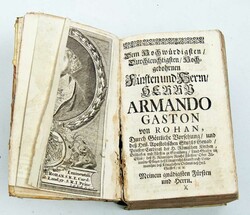 A historical printed document relating to Cardinal Armand Gaston ...