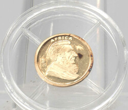 Süd Afrika 2007, Goldmünze "40 Jahre Bullion Münze". Gold 585. ...