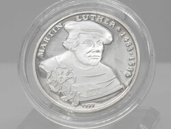 Togo 1999, 1000 Francs - Silbermünze "Martin Luther". Silber 999. ...