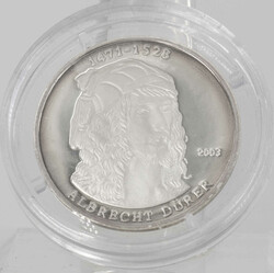 Togo 2003, 500 Francs - Silbermünze "Albrecht Dürer". Silber 999. ...