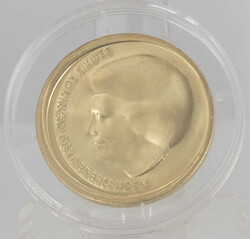 Netherlands 2002, 10 Euro commemorative coin, silver gilt. Condition: ...
