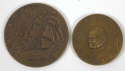 2 Medaillen, Papst Johannes Paul II sowie "Zur Jahreswende ...