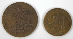 2 Medaillen, Papst Johannes Paul II sowie "Zur Jahreswende ...