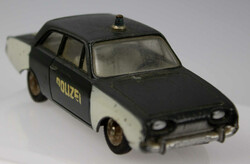 DINKY TOYS, Ford Taunus "Polizei" Nr. 559, bespielter aber guter ...