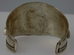 Armreif, versilbert mit Echttürkis, ModeschmuckAutomatically ...