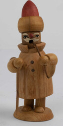 traditionelles Räuchermännchen "Weihnachtsmann" aus dem Erzgebirge. ...