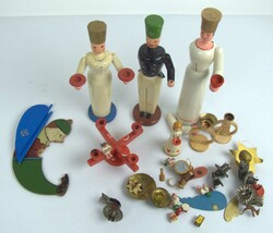 Lot Erzgebirge und Weihnachtsdekoration aus Auflösung, dabei ...