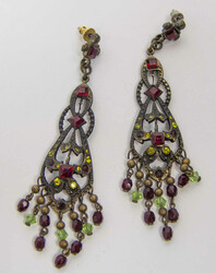 1 pair of unusual fashion earrings