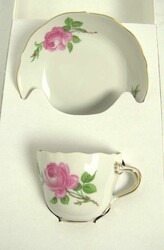 Meissen, Mokkatasse Motiv Rote Rose, im Original Karton. Neu und ...