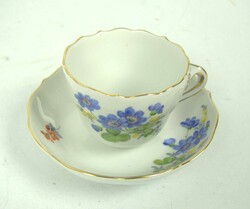 Meissen, Mokkatasse Motiv Streublumen, im Original Karton. Neu und ...