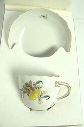 Meissen, Mokkatasse Motiv Orchidee, im Original Karton. Neu und ...