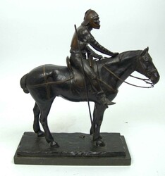 August Friedrich Karl von Strantz (1851–1927), Bronzeskulptur ...