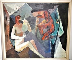 100.70: Gemälde, Aquarelle - Zeitgenössische Kunst