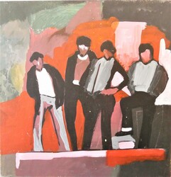 100.70: Gemälde, Aquarelle - Zeitgenössische Kunst