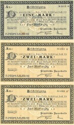 110.80.20.20: Banknoten - Deutschland - Deutsches Reich ab 1871 - Reichsbanknoten des I. Weltkriegs 1914-18