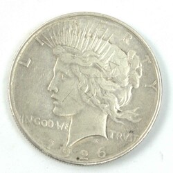 1 Silbereagle USA 1926. Erhaltung SAutomatically generated ...