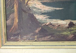 Kiesel. Ölgemälde auf Leinwand "Königssee" links unten signiert ...