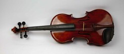 Geige / Violine im Kasten mit Violinenbogen. Gesamtlänge ca. 60 cm, ...