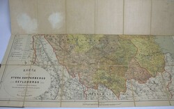 schwedischer Atlas "Karta Öfver Stora Kopparbergs Och Gefleborgs ...