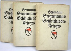 Hermann Stegemanns Geschichte des Krieges. Band 1, 2 und 4 mit ...