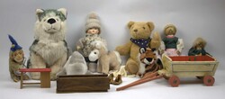 Lot Spielzeug aus Auflösung, dabei Plüschtiere, Puppen, ...
