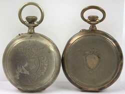 2 Taschenuhren Silber, für den UhrmacherAutomatically generated ...